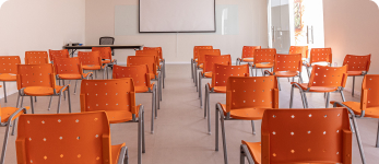 Espaço para encontros no Conviva